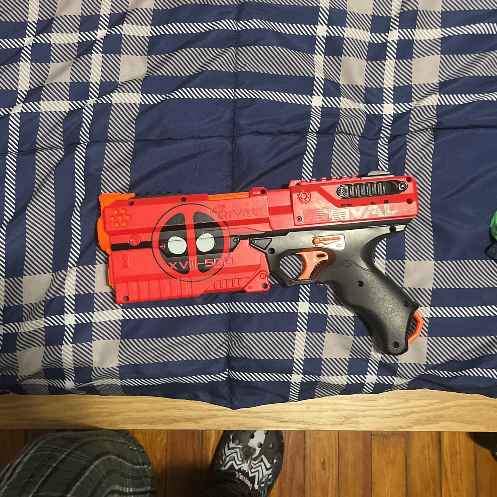 Limited Edition Deadpool Nerf Rival Gun
