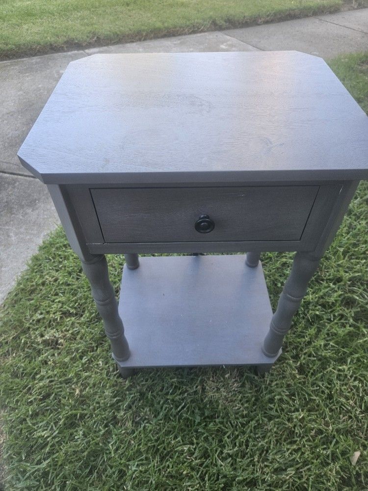 Night Stand Like New With Charging Ports $45 2 Available