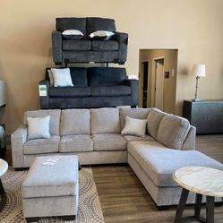 New 🍷$20 Down Payment Finance 🚚Altari 2 Piece Sectional with Chaise 🍷 Delivery Available 🍷