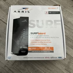 Arris Surfboard Cable Modem and Wifi Router Combo Docsis 3.0