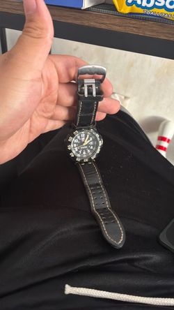 Luminox Watch with Leather Strap