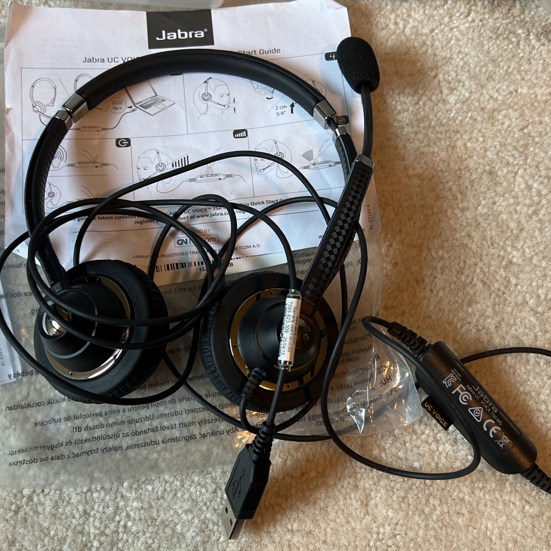 Jabra UC Voice 750 Model HSC012