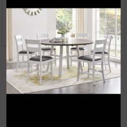 Ashley Furniture – Postenbrook – White/brown – 7 Pc.

