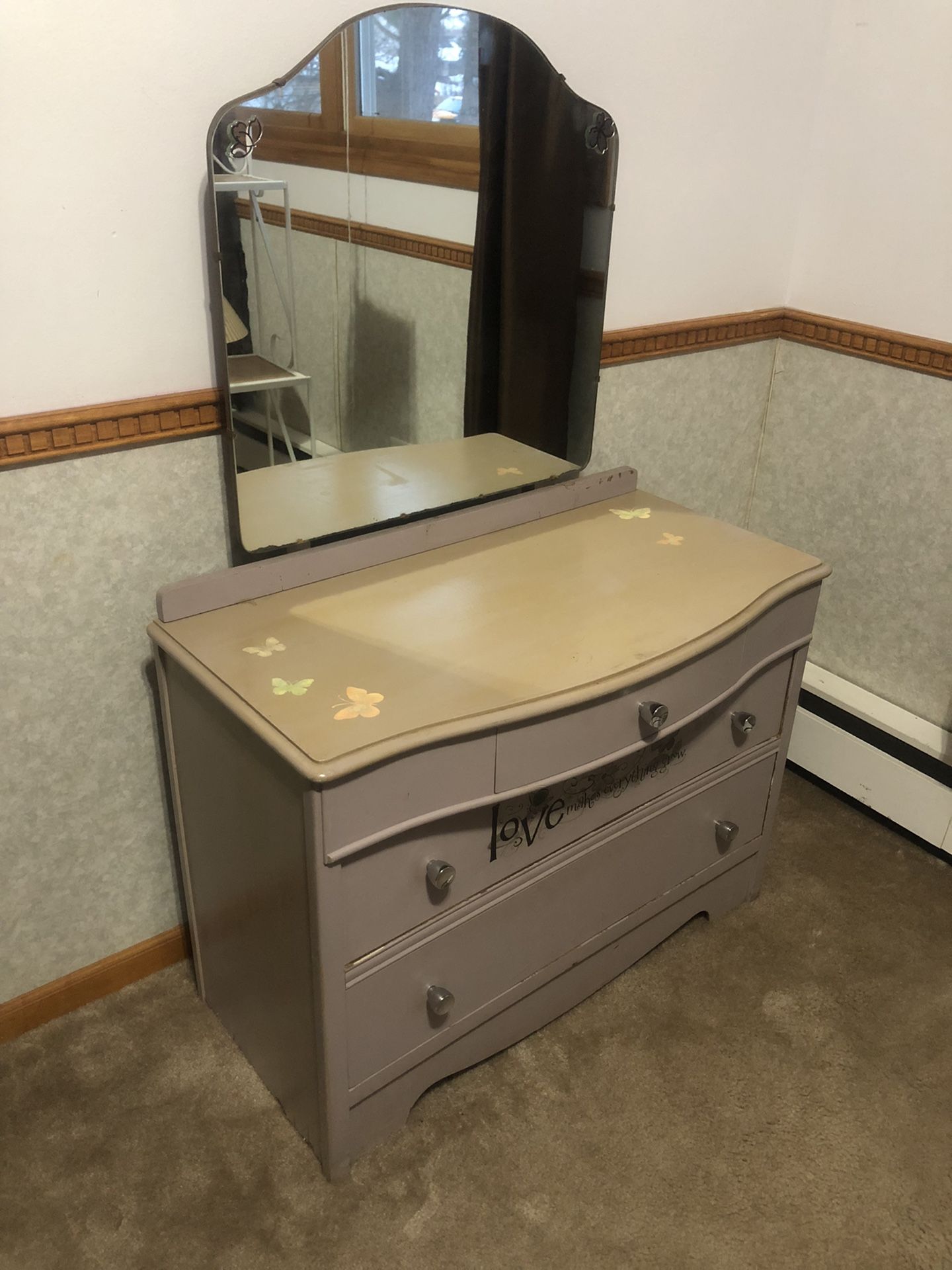 Dresser with Mirror