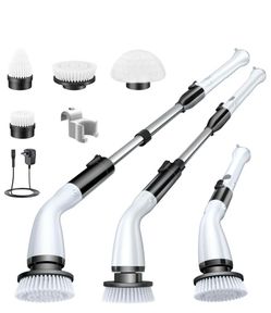Electric Spin Scrubber Cordless w/ 4 Brush Heads