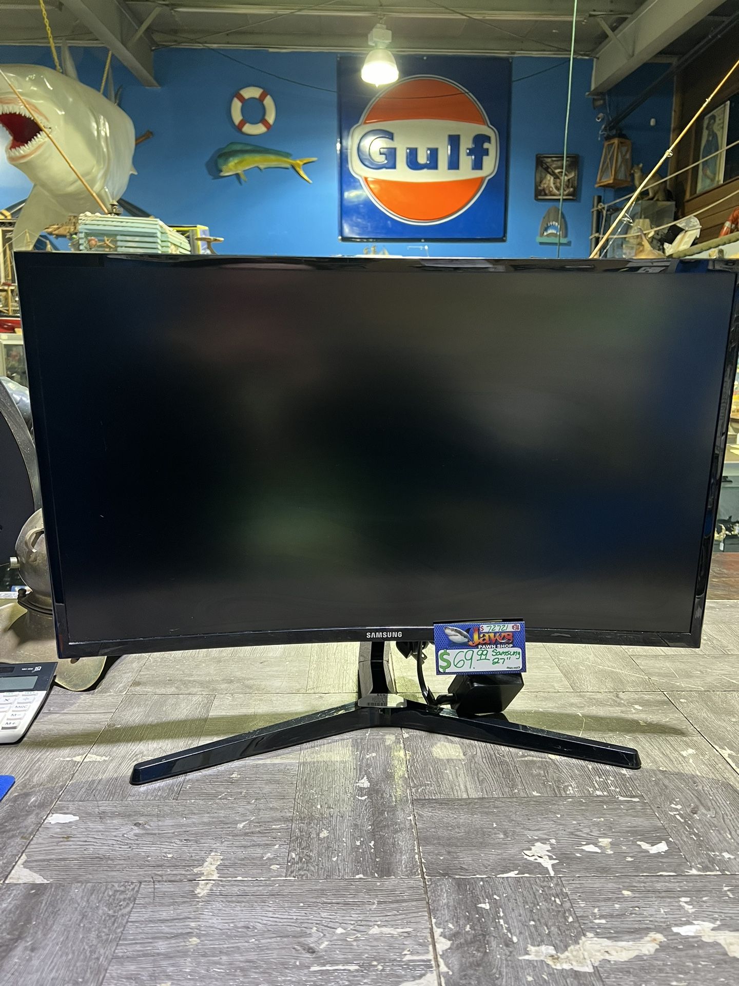 27 inch Samsung curved Computer montior pick up only