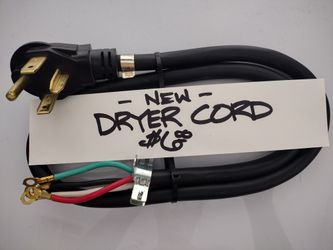 ELECTRIC DRYER POWER CORD • 4 PRONG • New