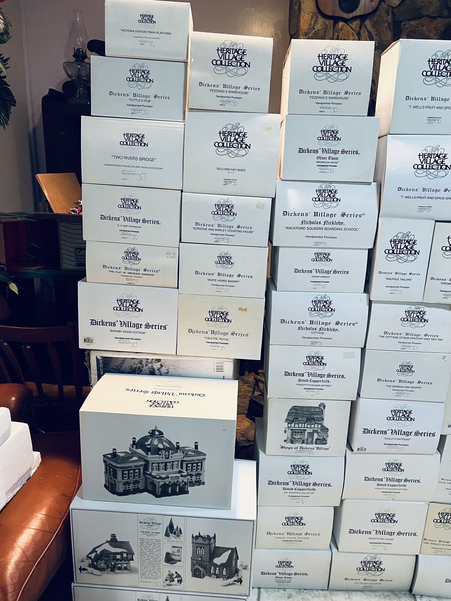 Dept. 56 Holiday Christmas Houses.