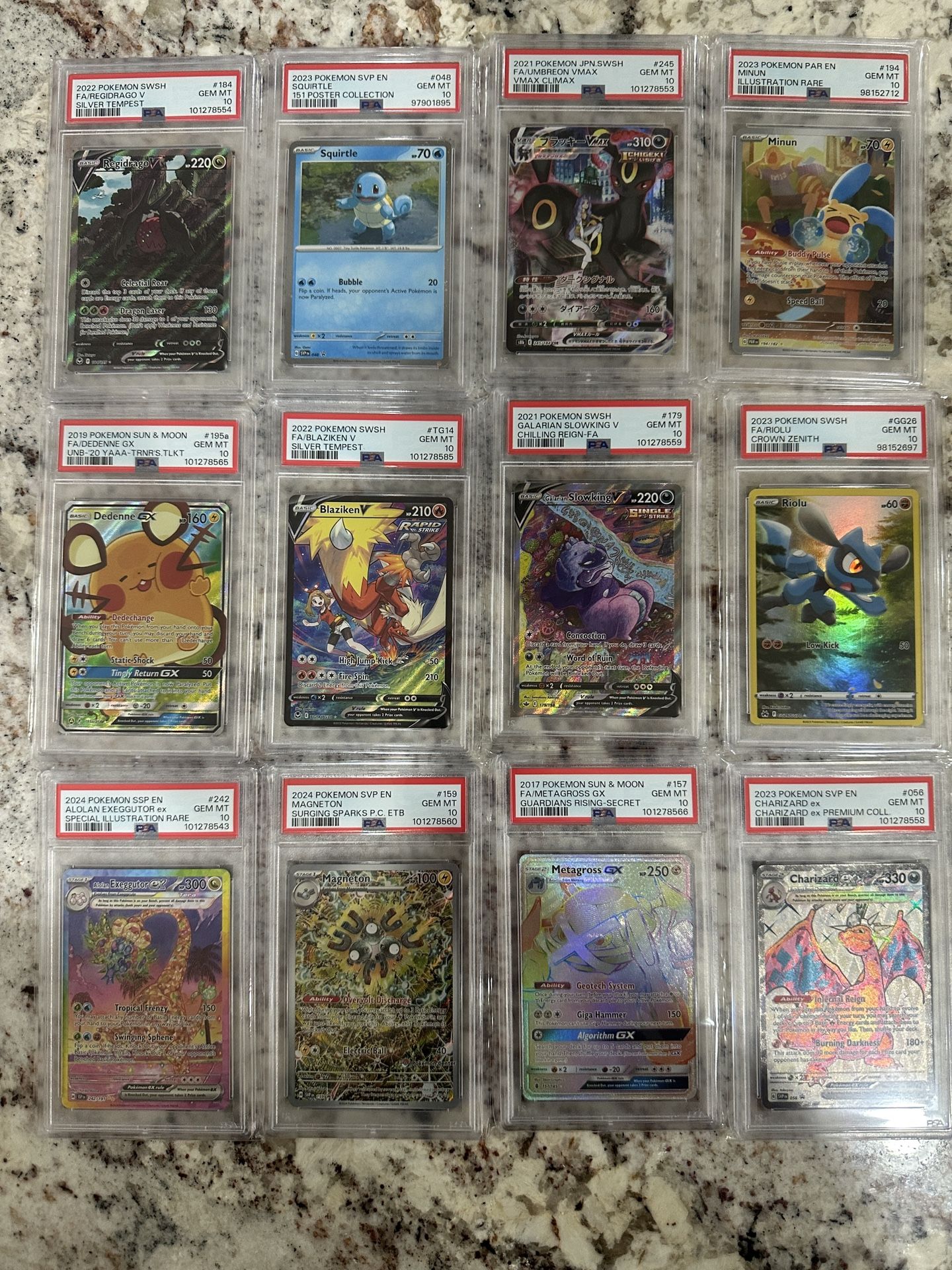 Pokemon Cards PSA 10’s