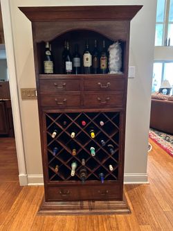 Wooden Wine Cabinet