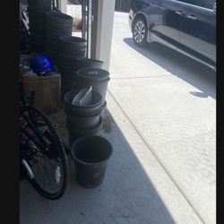 5 Gallon Planting Pots 