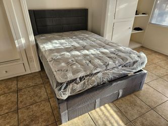Brand New Full Size Bed With Ortho Bamboo Matt 1 Front Drawer $389