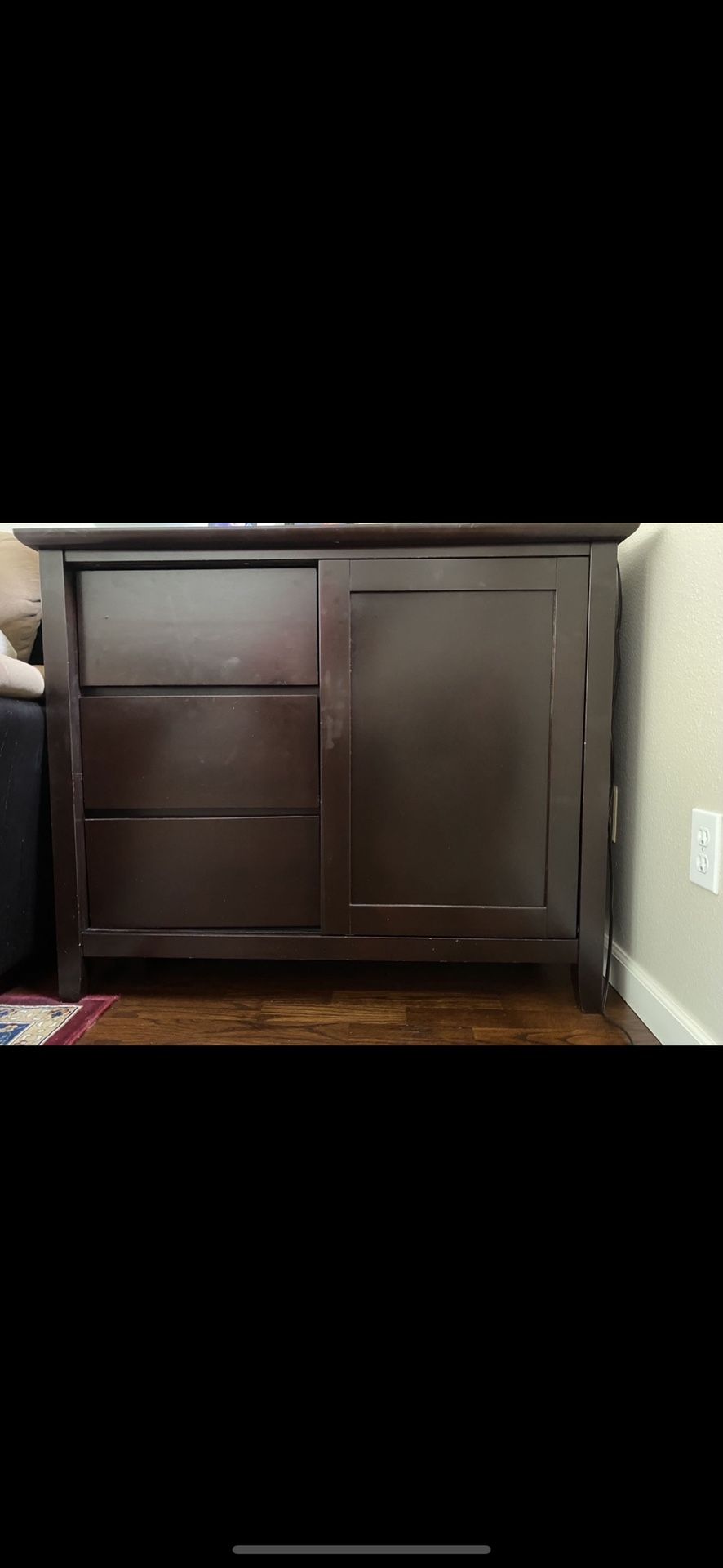 Cabinet With Drawers And Shelves 