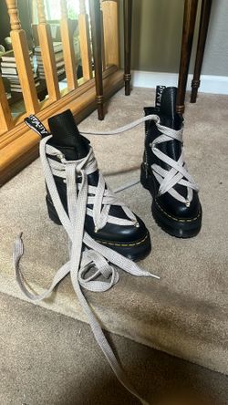 Rick owens dr marten 1460 quad pentagram