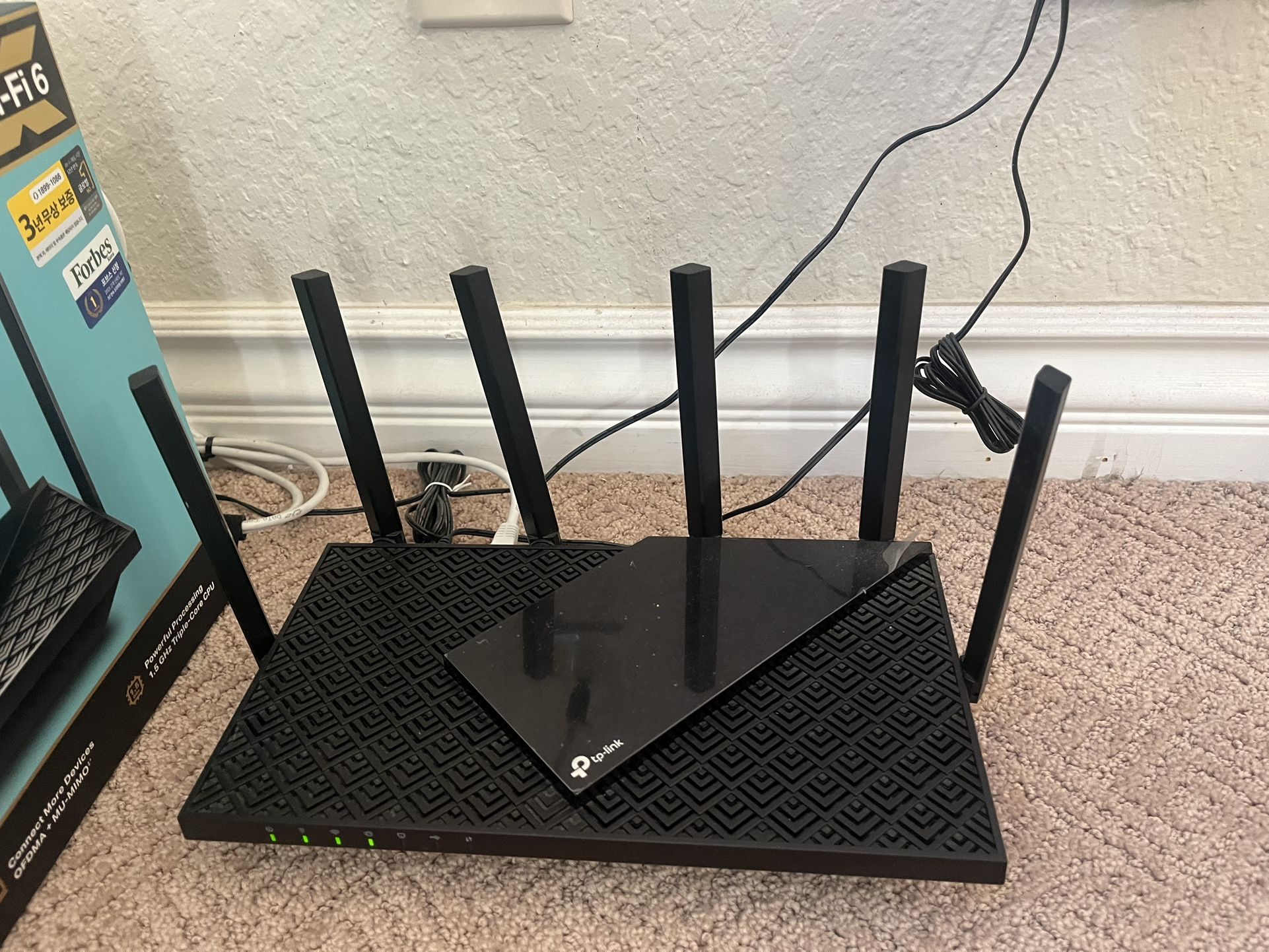 TP-Link AX5400 WiFi 6 Router Less Than One Year