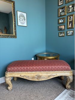 Beautiful ornate bench