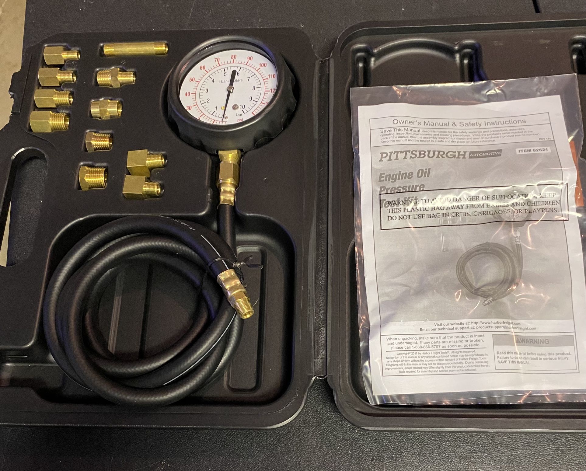 Engine Oil Pressure Test Kit New