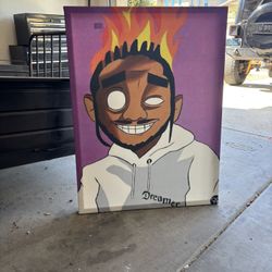 Kendrick lamar XXXL Canvas 