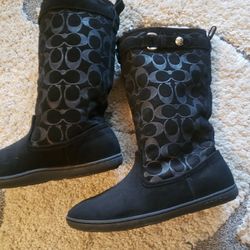 Coach Woman's Boots Size 8.5