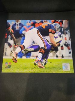 Brian Urlacher signed 8x10 photo
