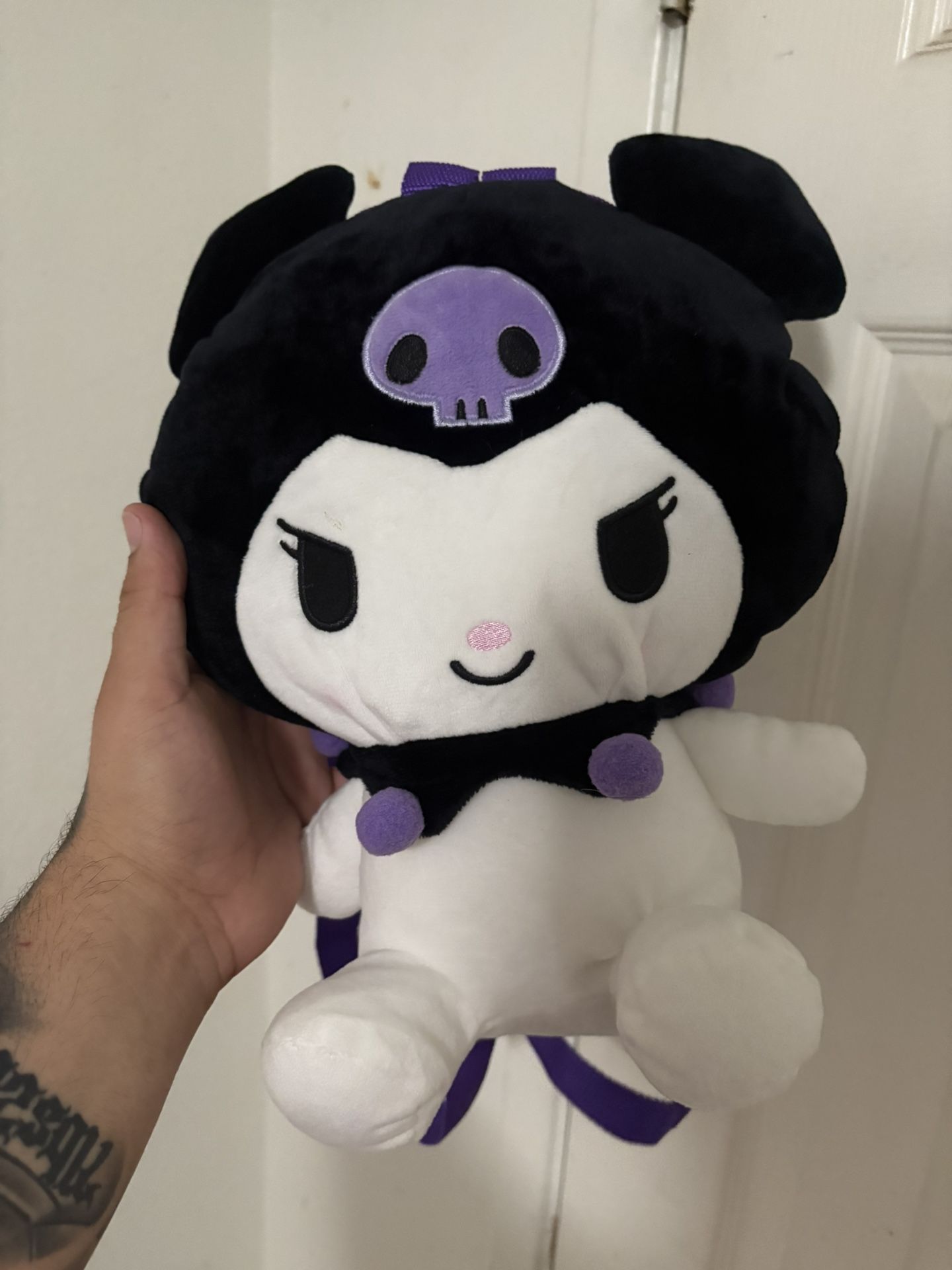 Kuromi Plushie Back Pack Brand New Got For Asking 10$ 