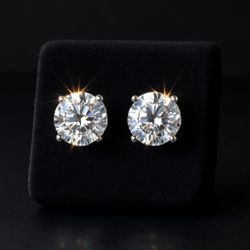 Moissanite Earrings 