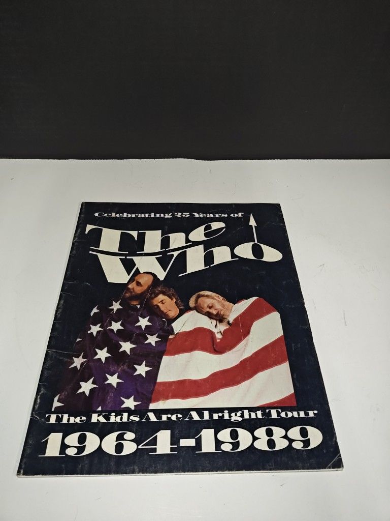 The Who The Kids Are Alright Tour 1(contact info removed) Vintage Music Concert Program Book