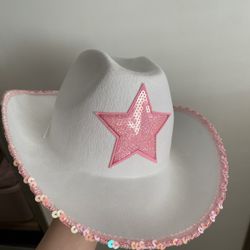 pink cowgirl hat 