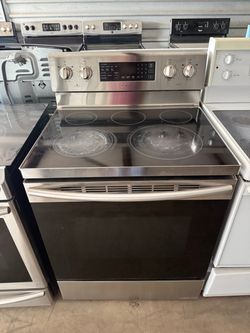 Samsung 30¨ oven range - stove - Glass stove 