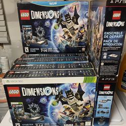 Lot of 8 Sealed Lego Dimensions Starter Packs - Wii U PS3 Xbox 360