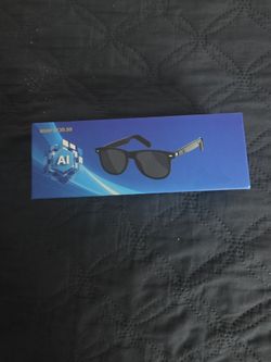 AI Smart Sunglasses in Box
