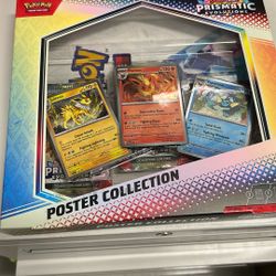 Prismatic Evolution Poster Collection Brand New 