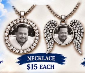 Memorial pendant necklace