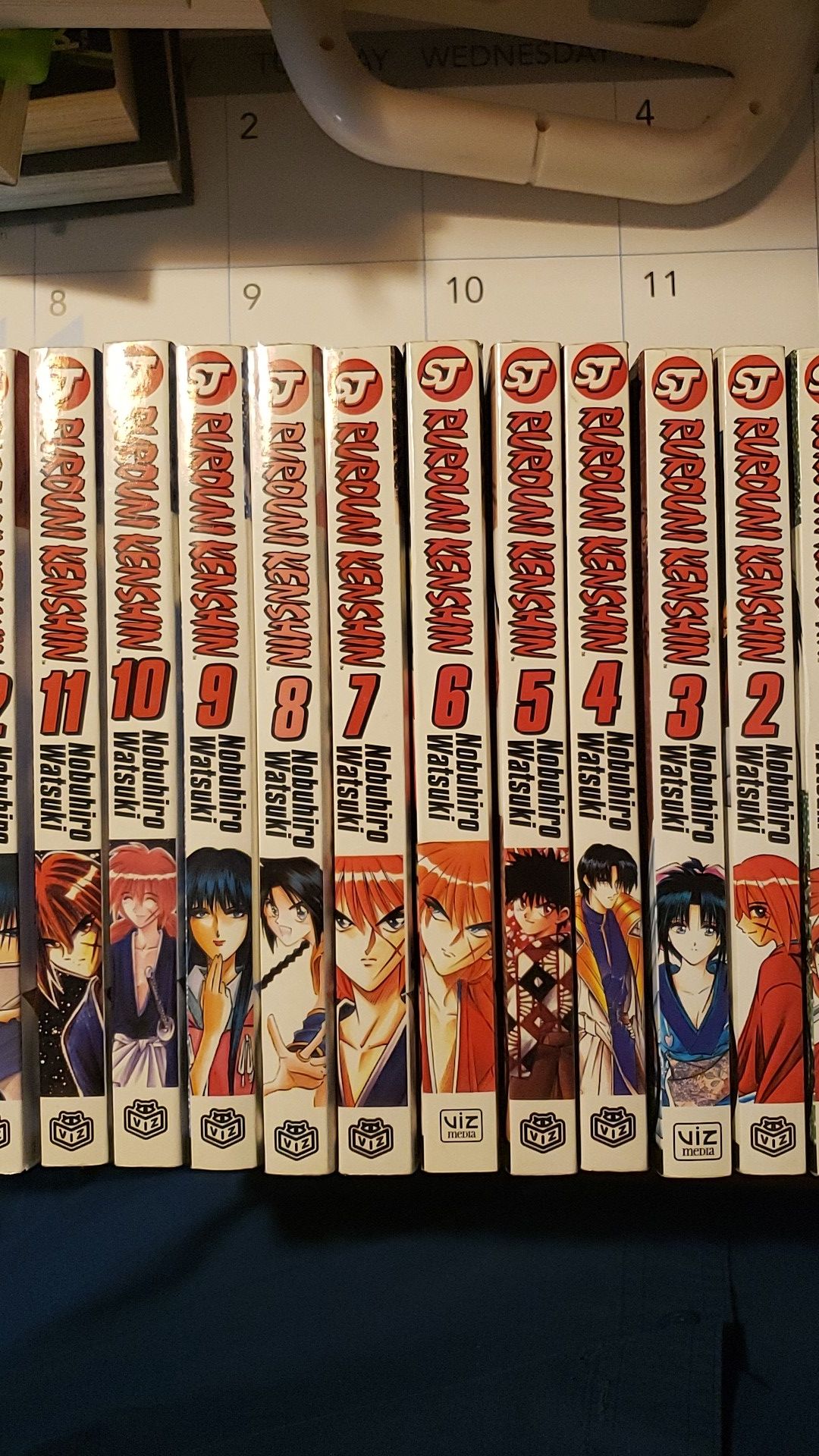 Rurouni Kenshin Manga Volume 1-12