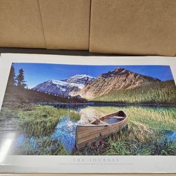 The Journey Motivational Poster of Jasper National Park 24”x36”