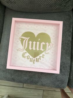 Juicy couture wall art