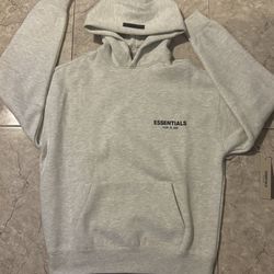 Light Oat Essentials hoodie