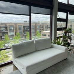 White sectional couch