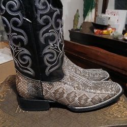 Rattle Snake Western Diamond Back Boots 
