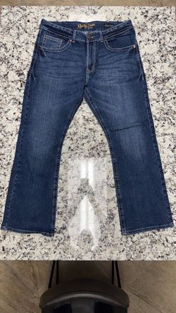 Wrangler Rocky Denim Slim Boot Cut Jeans