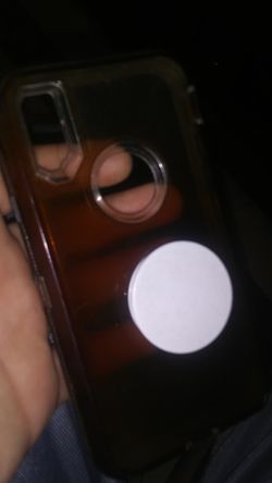 Iphone x case with ring