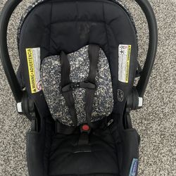 Graco Stroller Travel System with snugride 35 lite Infant Car Seat, Blue Color