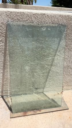Glass top