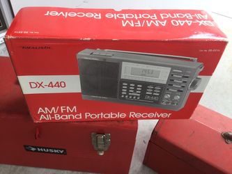 New In The Box DX 440 portable receiver