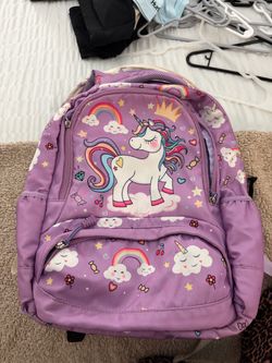 Free unicorn girl back pack