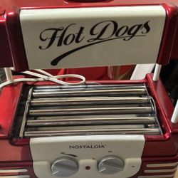 Nostalgia RHD800 Hot Dog Roller and Bun Warmer, 8 Hot Dog and 6 Bun Capacity