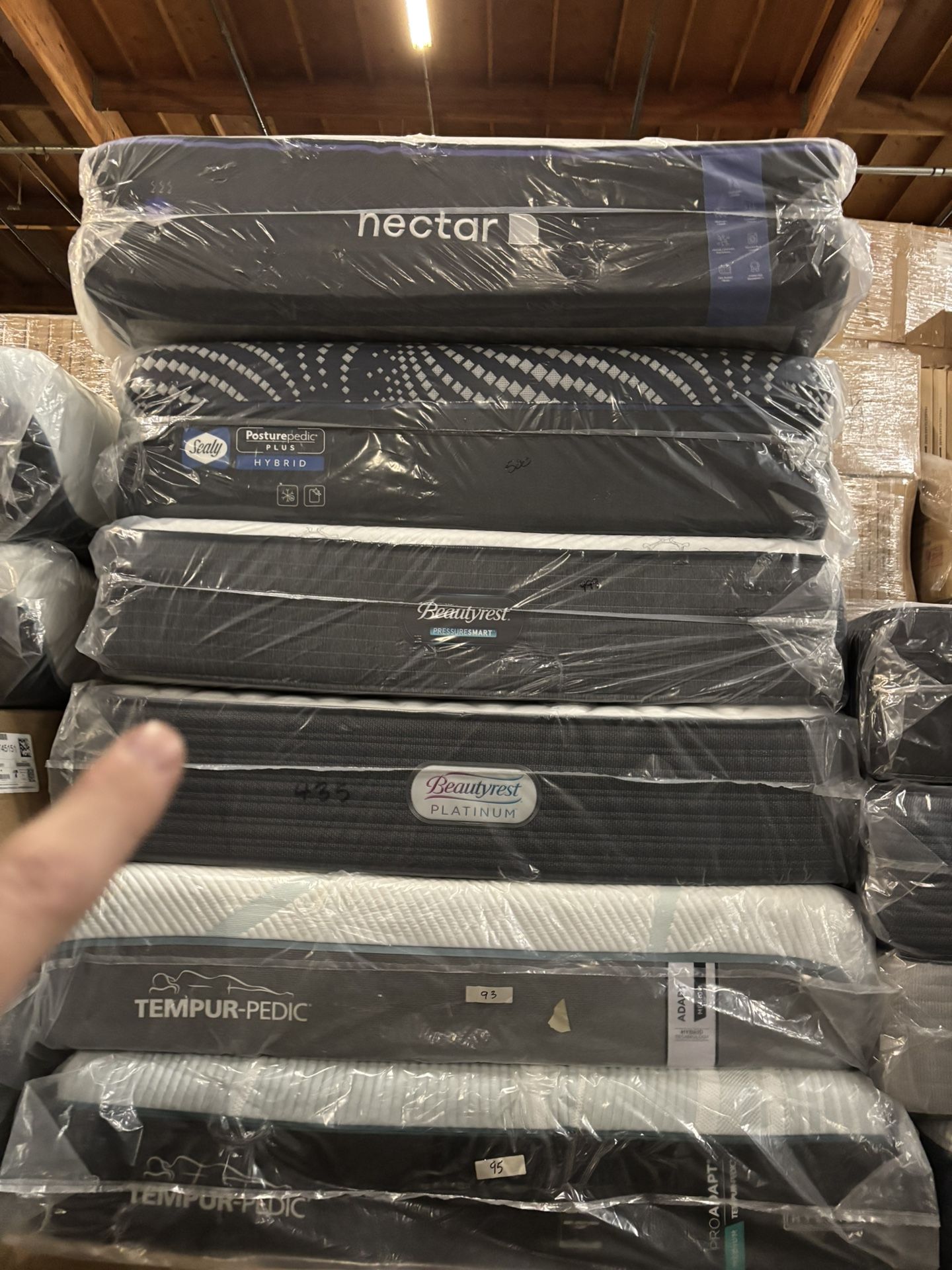 Full Simmons Beautyrest Luxury Mattress At Warehouse Pricing