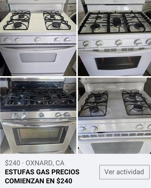 Stoves Gas Prices Starting In $240