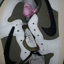 Jordan 1 Retro Low Travis Scott Olive Low  10C NIB (make an offer) $100obo