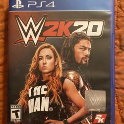 WWE 2k20 PS4 